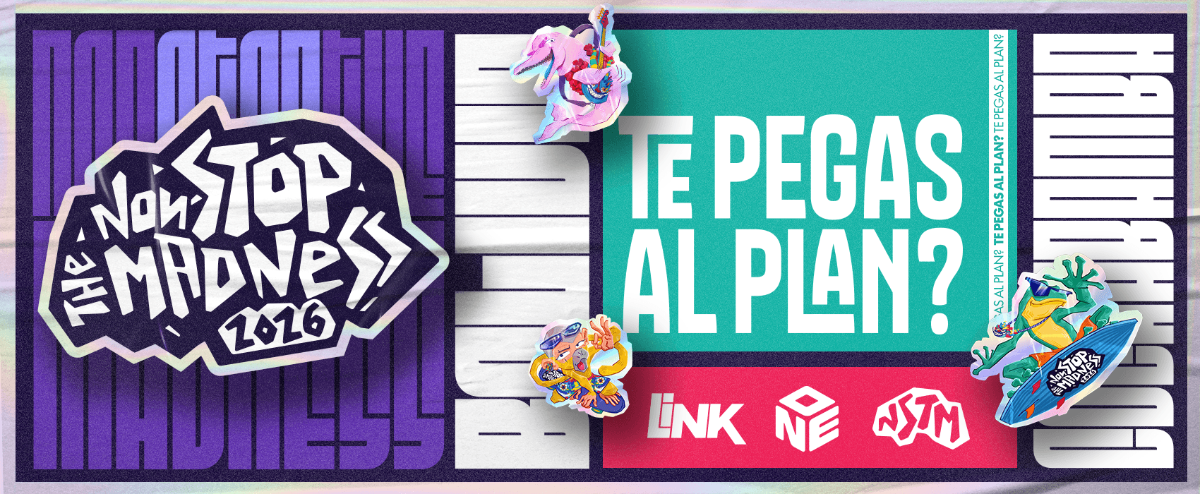 Nonstop the Madness - Portada de eventos